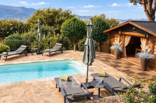 Villa avec Piscine et Jacuzzi - Poggio d'Oletta, Hauteurs Saint-Florent