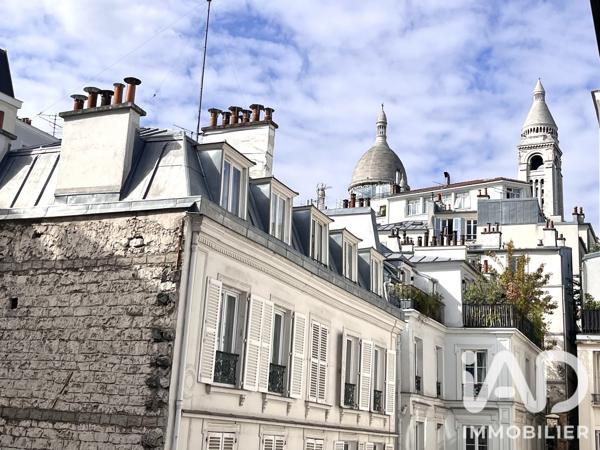 Studio à vendre 26,59 m² Paris 18