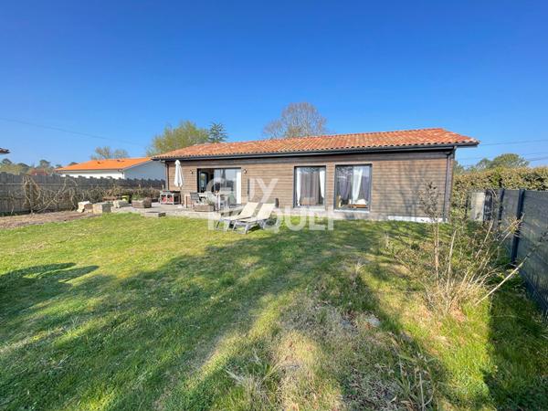 Maison bois récente 3 chambres dans secteur recherché