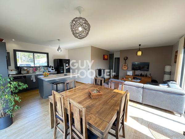 Maison bois récente 3 chambres dans secteur recherché