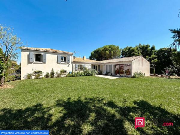 Maison RARE SUR LE SECTEUR - Lagord 200 m2 sur 2000 m² de terrain arboré - 8 pièces 5 chambres