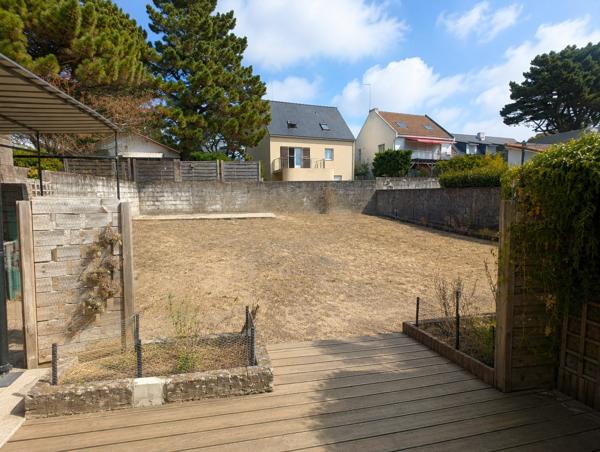 Maison individuelle à 300 m de la plage – Jardin, garage et sous-sol complet – La Baule Le Guézy