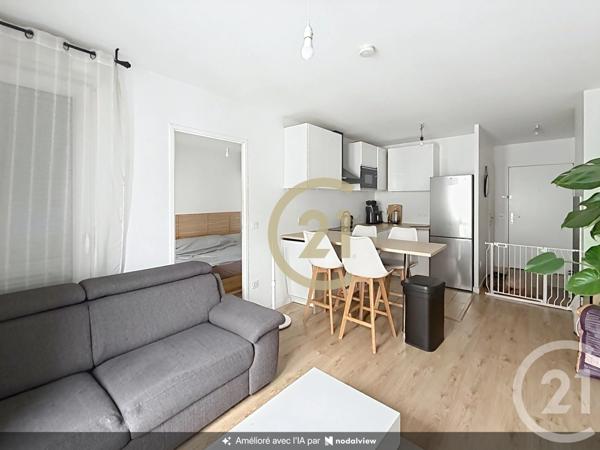 Appartement F2 à vendre  2 pièces - 40,25 m 2   VIRY CHATILLON  - 91