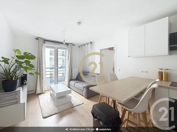 Appartement F2 à vendre  2 pièces - 40,25 m 2   VIRY CHATILLON  - 91