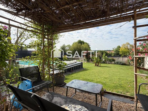 Pavillon récent de 120m2 - 3 chambres - Piscine