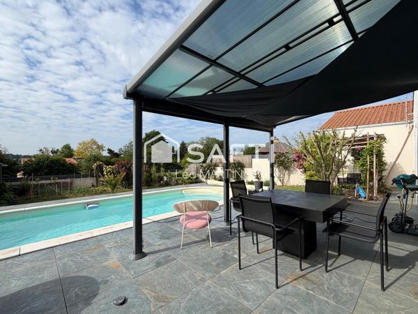 Pavillon récent de 120m2 - 3 chambres - Piscine