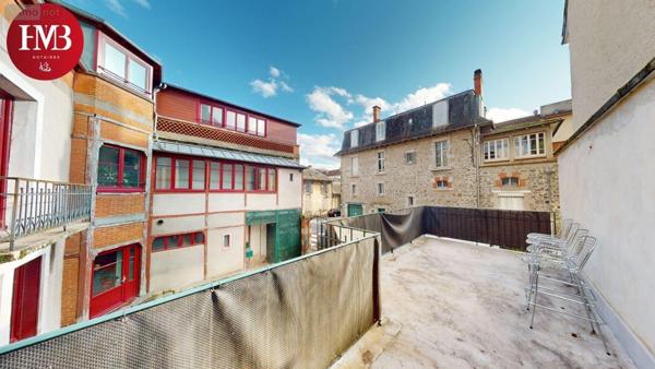 Appartement rénové à vendre à Aurillac dans le Cantal (15000), ref : 10627/1026 JB RAMES