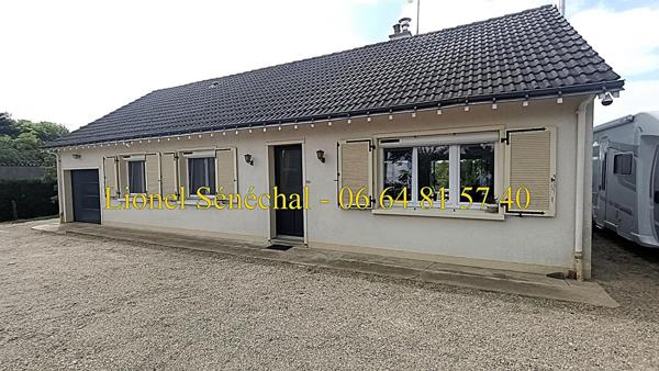 Maison entièrement de plain - pied rénovée, lumineuse et peu énergivore de 5 pièces de 90 m2 habitables