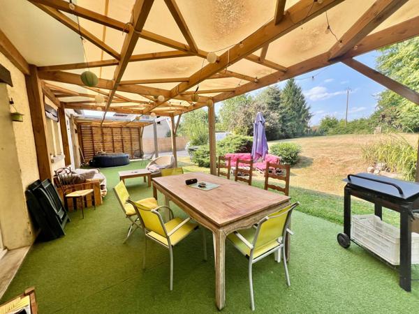 Maison de 148 m² habitable avec 4 chambres et jardin clos de plus de 1600 m²