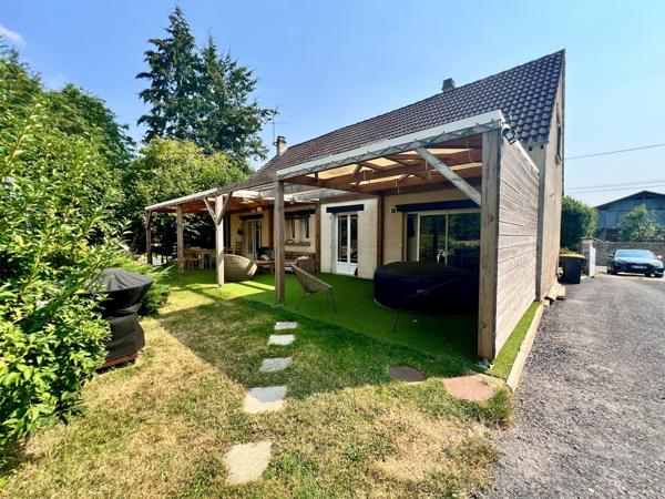 Maison de 148 m² habitable avec 4 chambres et jardin clos de plus de 1600 m²