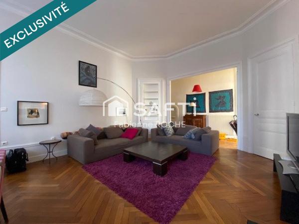 Hyper centre ville, Appartement bourgeois 147 m2