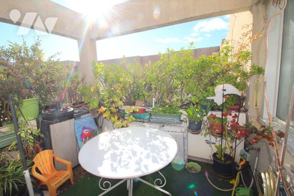 Appartement T3 agréable de 68m2 (Carrez) avec sa belle terrasse de 7m2, quartier Gèze (15e, Calade)