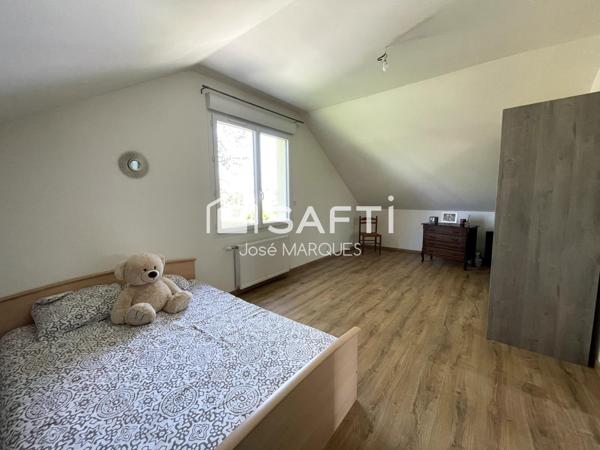 Maison étage vie plain-pied sous-sol, 4P de 116m2