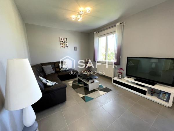 Maison étage vie plain-pied sous-sol, 4P de 116m2