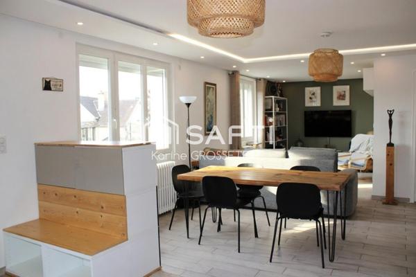 Maison 147m² sur un terrain de 730m²