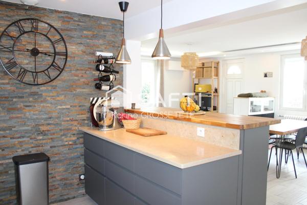 Maison 147m² sur un terrain de 730m²