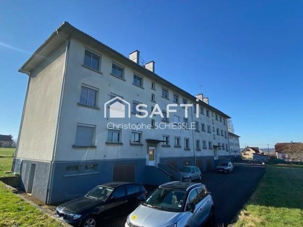 Immeuble de 6 appartements T4 et T3 , caves et garages