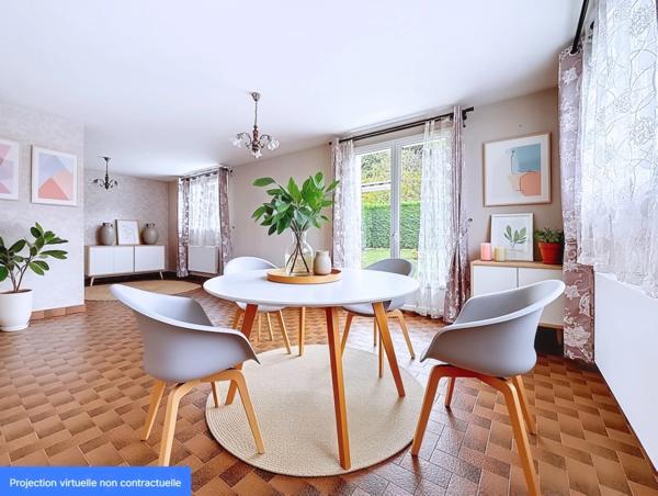 Beaumont-sur-oise – Maison individuelle 4 pièces 85 m² hab / 95 m² utiles avec 7 places de Parking