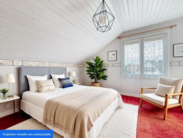 Beaumont-sur-oise – Maison individuelle 4 pièces 85 m² hab / 95 m² utiles avec 7 places de Parking