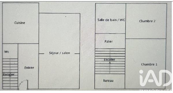 Maison à vendre 4 pièces 81 m² Villeneuve-le-Roi