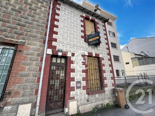 Maison à vendre  3 pièces - 66,19 m2 MONTREUIL - 93