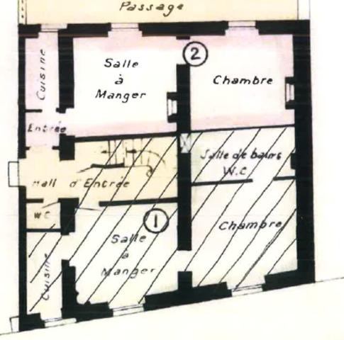 Appartement 2 pièce(s) 1 chambre(s) 29 m²