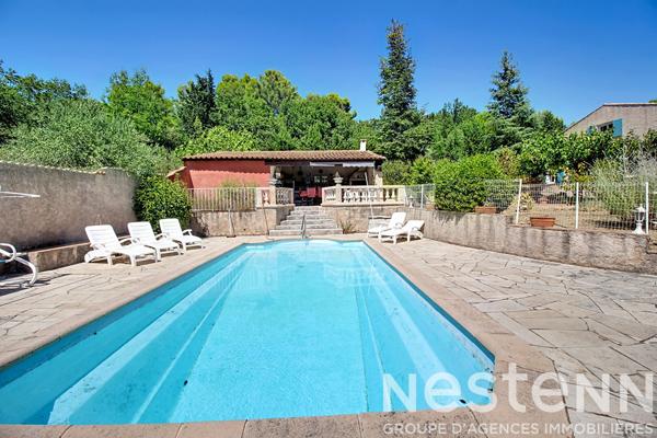 A VENDRE DRAGUIGNAN Villa 180m² avec piscine et vue dégagée - 4553m² de terrain