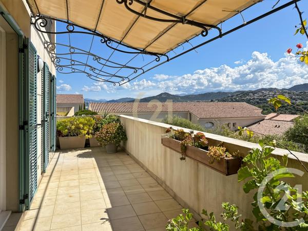 Appartement T4 à vendre  4 pièces - 97,61 m2 L ILE ROUSSE - 202