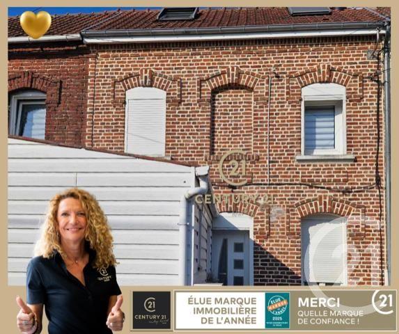 Maison à vendre  3 pièces - 56,85 m2 NOEUX LES MINES - 62