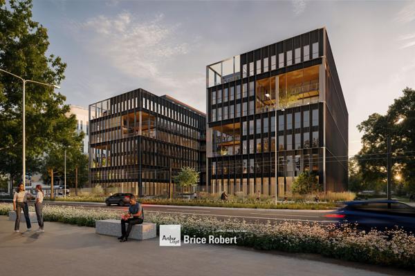 Bureaux à louer à Lyon 7ème avec terrasses privatives et certifications récentes