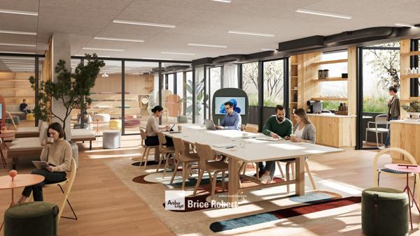 Bureaux à louer à Lyon 7ème avec terrasses privatives et certifications récentes