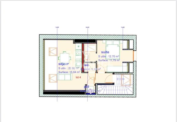 Immeuble Calais 3 pièce(s) 70 m2