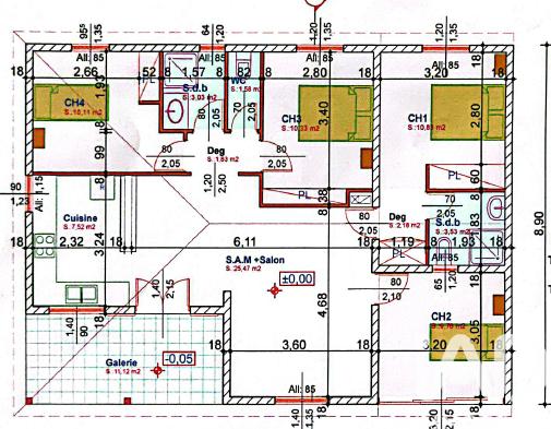 Maison à vendre 5 pièces 86 m² Goyave
