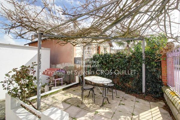 Maison années 30 + annexe  - 91 m² (dont logement annexe)