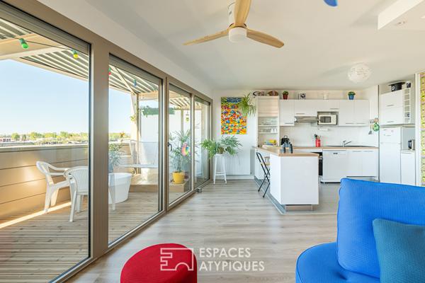 Appartement d’exception avec vue panoramique sur la Garonne