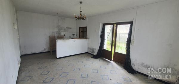 Sainte-Hermine maison en pierres à rénovée de 59m² Sainte-Hermine (85210)