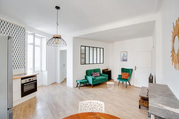 A VENDRE NANTES SAINT DONATIEN CONFORTABLE TYPE 3 DE CARACTERE