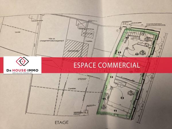 Commerce à vendre de 248 m²
