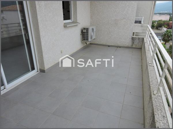 T2 de 45m2 avec terrasse de 15m2 (Avec SAFTI ça le fait!)