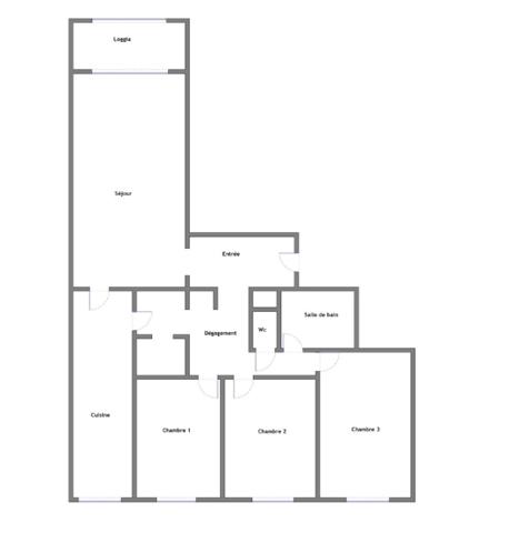 Appartement 3 Chambres 88 M² PARIS 12 Métro Michel Bizot