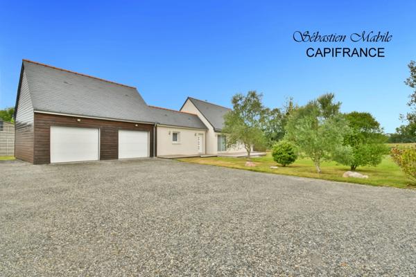 Maison de plain-pied avec double garage à vendre à Roz sur Couesnon (35) en Baie du Mont Saint Michel