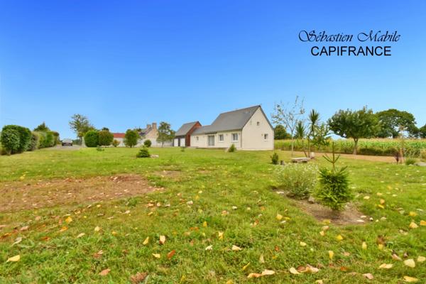 Maison de plain-pied avec double garage à vendre à Roz sur Couesnon (35) en Baie du Mont Saint Michel