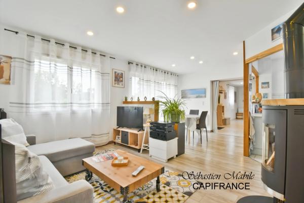 Maison de plain-pied avec double garage à vendre à Roz sur Couesnon (35) en Baie du Mont Saint Michel