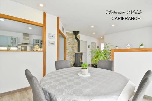 Maison de plain-pied avec double garage à vendre à Roz sur Couesnon (35) en Baie du Mont Saint Michel