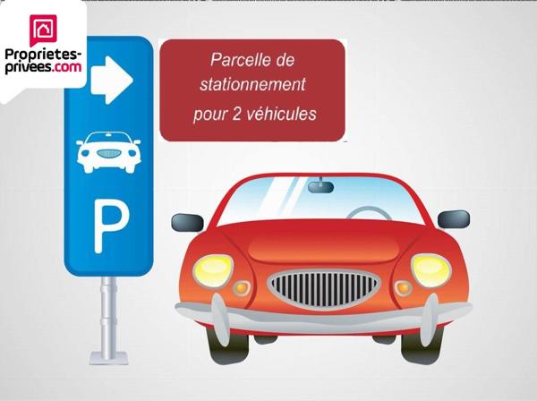 NONANCOURT  Parcelle Parking / 2 places de stationnement extérieur 33m2 16000 FAI