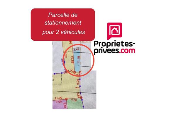 NONANCOURT  Parcelle Parking / 2 places de stationnement extérieur 33m2 16000 FAI