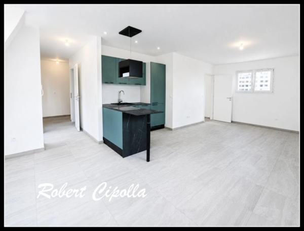 Attique T2 Metz _51,5m²_très grande terrasse de 41m² parking inclus + cuisine équipée
