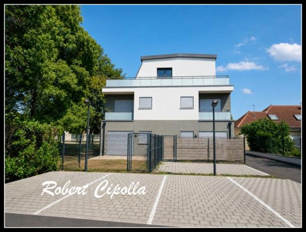 Attique T2 Metz _51,5m²_très grande terrasse de 41m² parking inclus + cuisine équipée