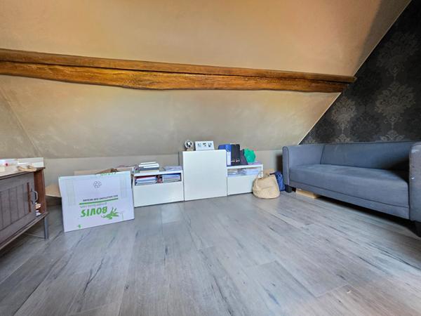 Maison de caractère 3 chambres avec grand garage et foyer ouvert - Terrain clos et arboré