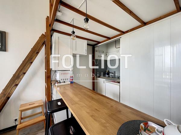 Appartement F1 (20 m²) en vente à DONVILLE LES BAINS